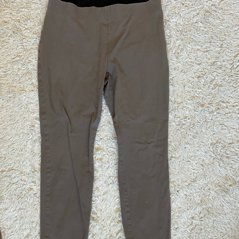 A New Day Taupe High-Waisted Pants